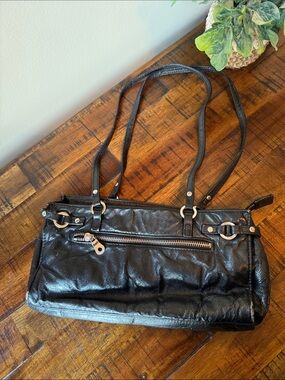 Black Wilson’s Leather Shoulder Bag - Classic Women's Tote